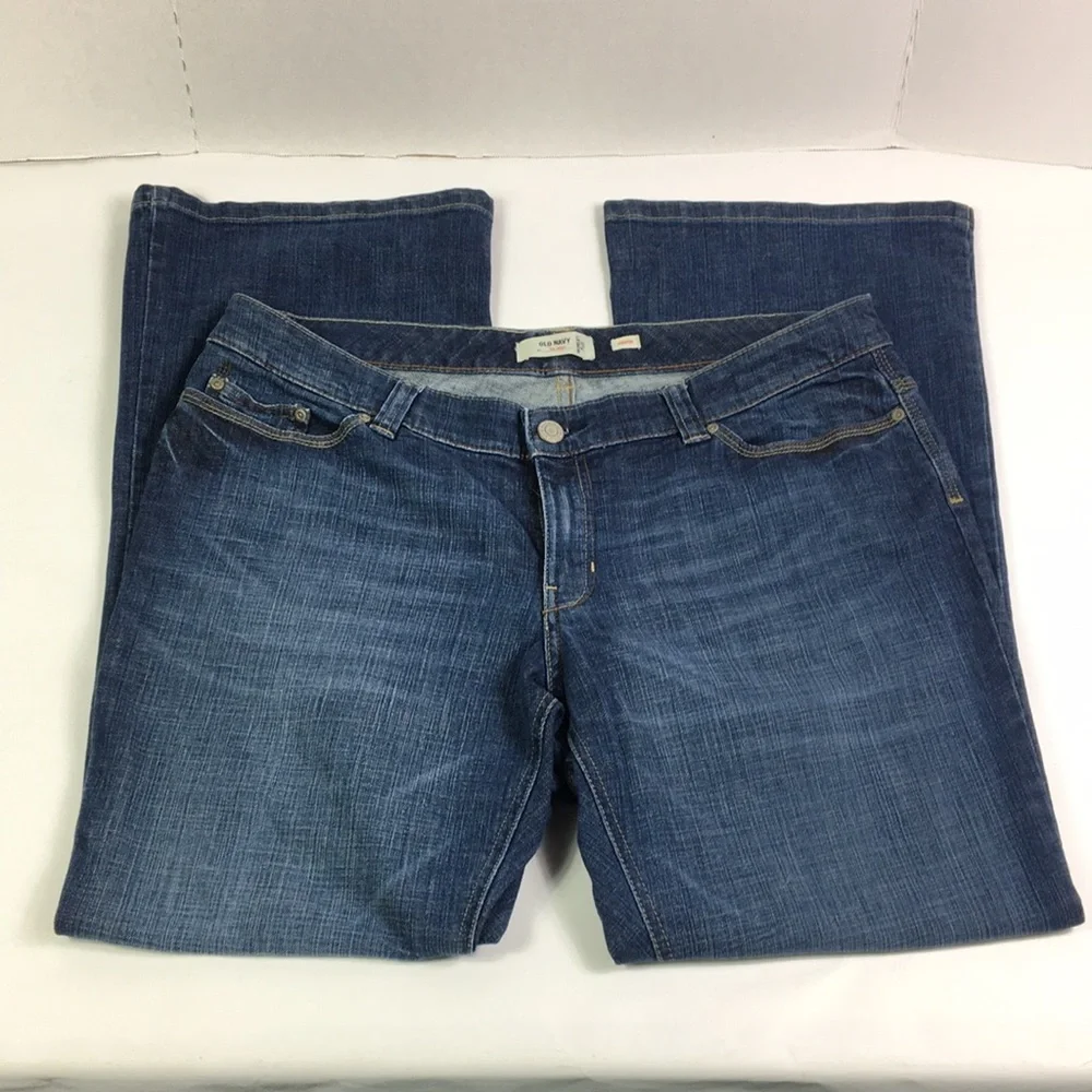 Jeans Stretch Old Navy Womens med rise Boot cut Size‎ 20 Plus L